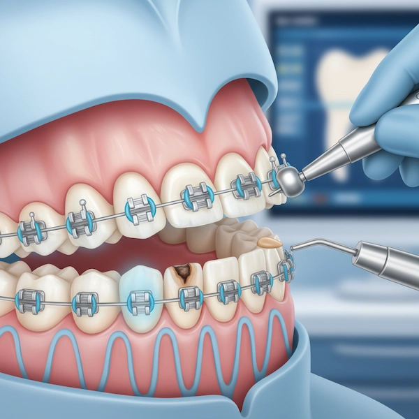 علاج تسوس الاسنان